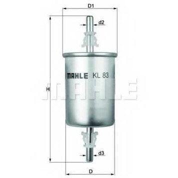 MAHLE KL83 - фильтр топливный-1