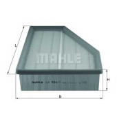 Фильтр воздушный MAHLE ORIGINAL 76563662 / LX 934/1