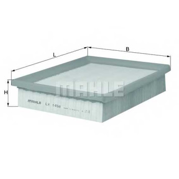 Фильтр воздушный MAHLE ORIGINAL 76612295 / LX 1458