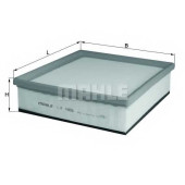 MAHLE LX1605 - фильтр воздушный
