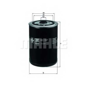 MAHLE KC197 - фильтр топливный