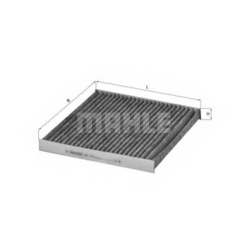 Фильтр салонный MAHLE ORIGINAL 76832133 / LAK 107