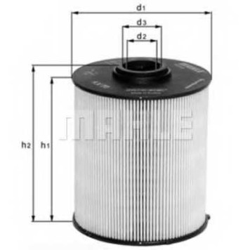 Фильтр топливный MAHLE ORIGINAL 76832307 / KX 182/1D-1