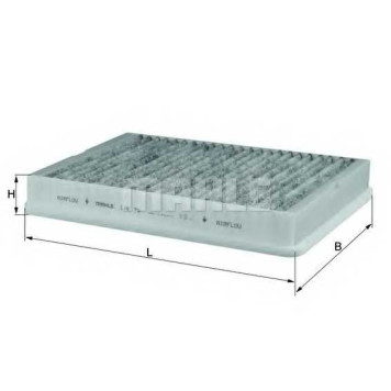 Фильтр салонный MAHLE ORIGINAL 76888093 / LAK 79