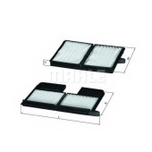 Фильтр салонный MAHLE ORIGINAL 76889380 / LA 186/S