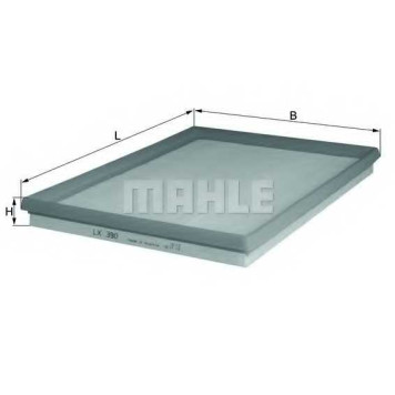 Фильтр воздушный MAHLE ORIGINAL 77496250 / LX 390-1