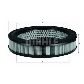 MAHLE LX67 - фильтр воздушный