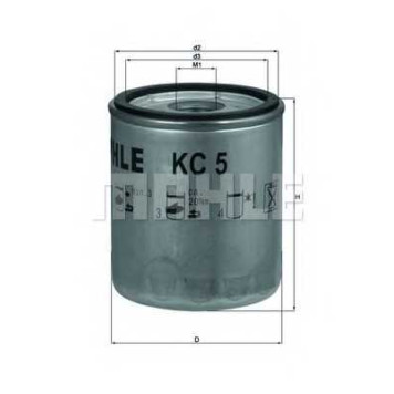 Фильтр топливный MAHLE ORIGINAL 77639289 / KC 5