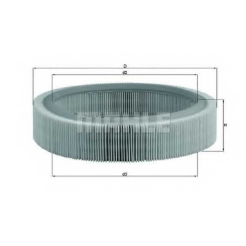 Фильтр воздушный MAHLE ORIGINAL 78124760 / LX 317