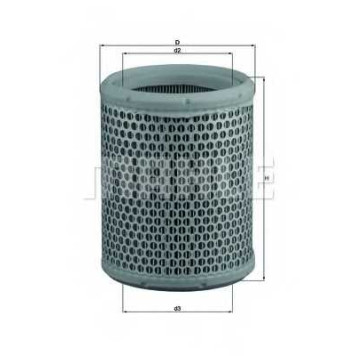 Фильтр воздушный MAHLE ORIGINAL 78125015 / LX 384