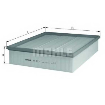 MAHLE LX5111 - фильтр воздушный