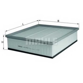 Фильтр воздушный MAHLE ORIGINAL 78424533 / LX 513/1