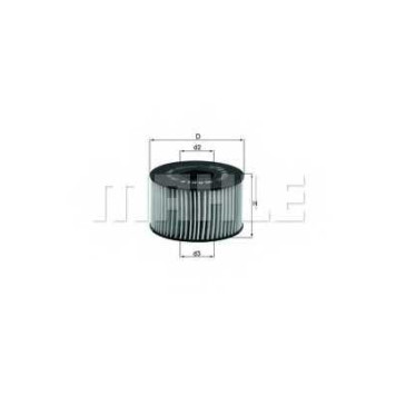 MAHLE OX191D - фильтр масляный