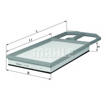 Фильтр воздушный MAHLE ORIGINAL 78502072 / LX 954