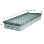 MAHLE LX978 - фильтр воздушный