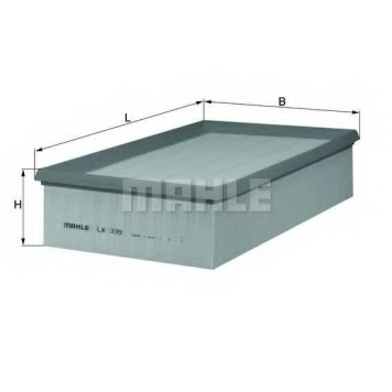 MAHLE LX339 - фильтр воздушный