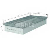 MAHLE LX536 - фильтр воздушный