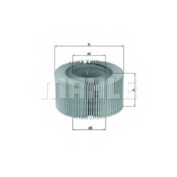 MAHLE LX578 - элемент фильтрующий воздушного фильтра