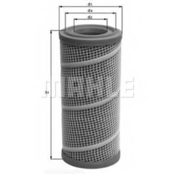 Фильтр воздушный MAHLE ORIGINAL 79689761 / LX 714-1