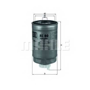 MAHLE KC80 - фильтр топливный