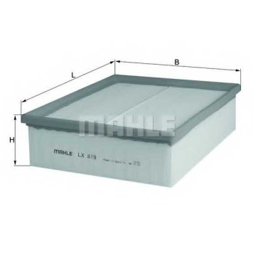 MAHLE LX819 - фильтр воздушный