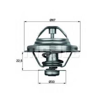 Термостат охлаждающей жидкости MAHLE ORIGINAL TX 24 80D