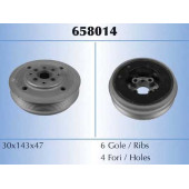 Ременный шкив коленвала MALO 658014