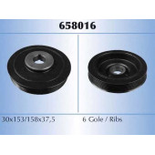 Ременный шкив коленвала MALO 658016