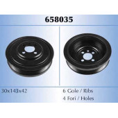 Ременный шкив коленвала MALO 658035