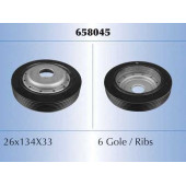 Ременный шкив коленвала MALO 658045