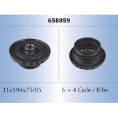 Ременный шкив коленвала MALO 658059