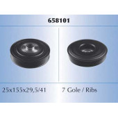 Ременный шкив коленвала MALO 658101