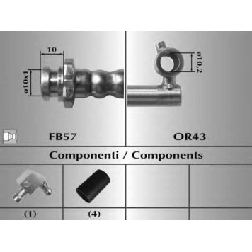 Тормозной шланг MALO 80089