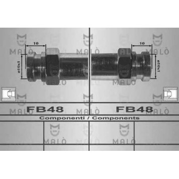 Тормозной шланг MALO 80259
