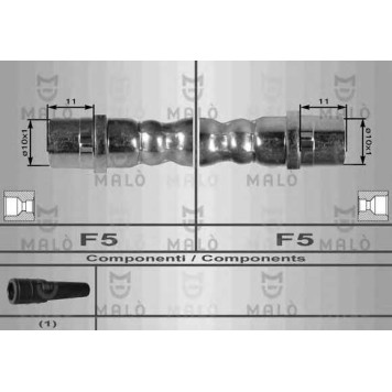 Тормозной шланг MALO 8030