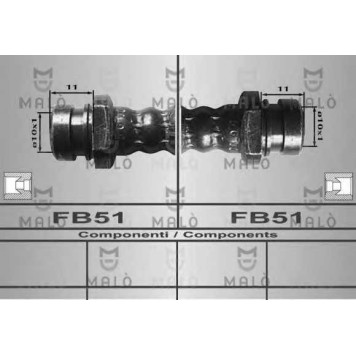 Тормозной шланг MALO 80369