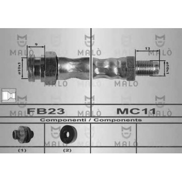 Тормозной шланг MALO 80448