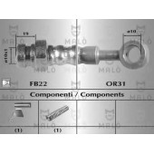 Тормозной шланг MALO 80484