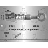 Тормозной шланг MALO 80496