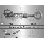 Тормозной шланг MALO 80497