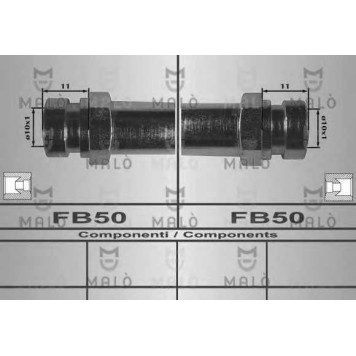 Тормозной шланг MALO 80589