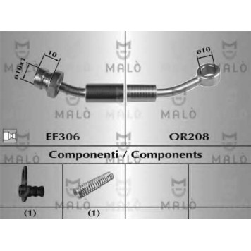 Тормозной шланг MALO 80789