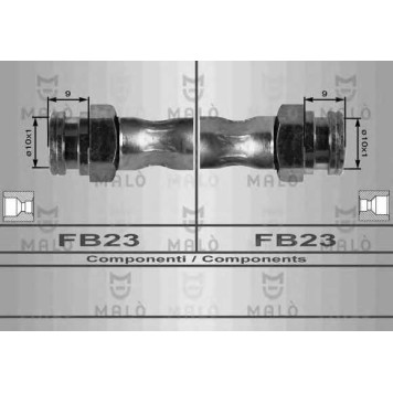 Тормозной шланг MALO 8351
