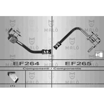 Тормозной шланг MALO 8464
