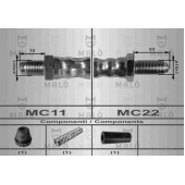 Тормозной шланг MALO 8581