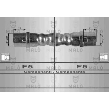Тормозной шланг MALO 8905