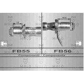 Тормозной шланг MALO 8956
