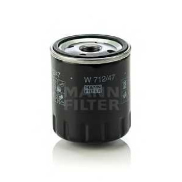 Фильтр масляный MANN-FILTER W 712/47