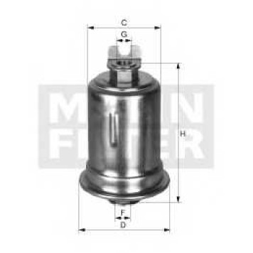Фильтр топливный MANN-FILTER WK 614/26 x