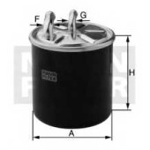 Фильтр топливный MANN-FILTER WK 820/17